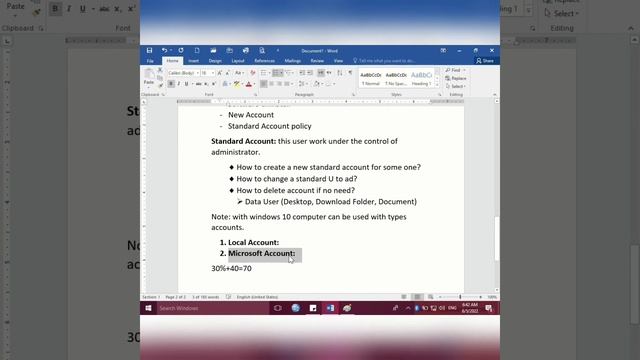 Local account vs Microsoft account windows 10 | Pashto смотреть онлайн