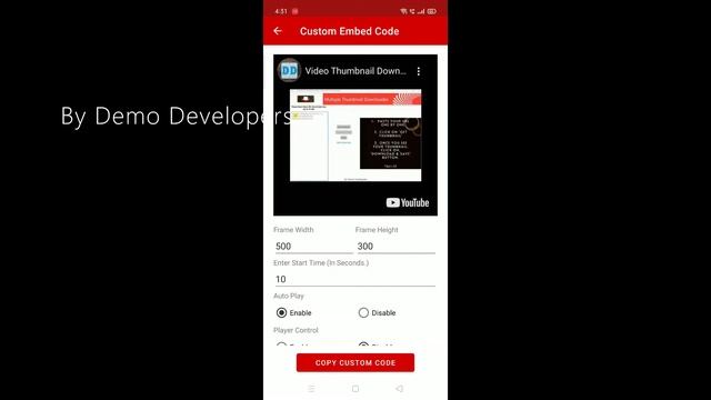 YouTube Embed Code Generator For Video | How To Generate Video Embed Code With Custom Setting? смотреть онлайн