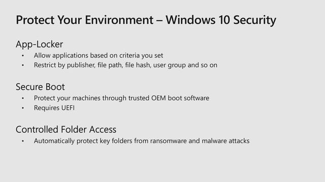 Beware Ransomware! How to mitigate risk with Windows 10 and Microsoft 365 Security смотреть онлайн