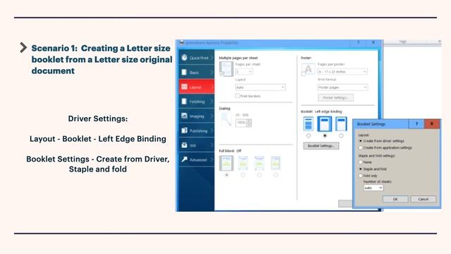 How to Print a Booklet on Kyocera Printers смотреть онлайн