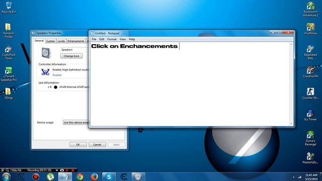 How To Make Your Speaker Louder On Win 7/XP/Vista смотреть онлайн