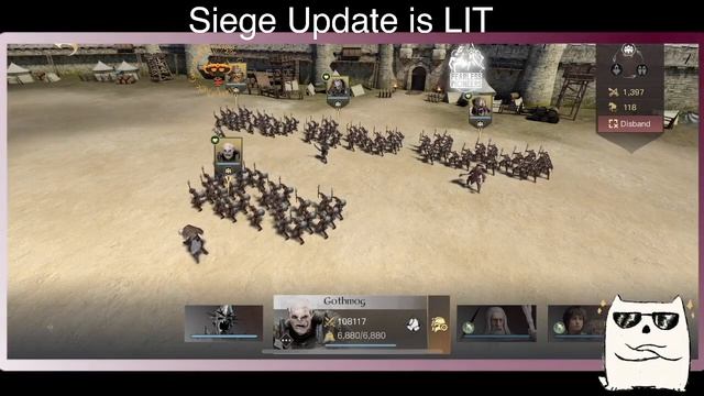 I can't believed they do this to us! [Siege Update] - LOTR Rise to War 2.0 смотреть онлайн