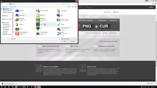 COMO PERSONALIZAR TU PC ?-personalizar tu cursor o mouse/ windows 7/8/8.1/10 !!!! смотреть онлайн