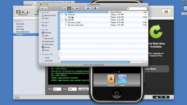 iPhone App Dev with Titanium: 01 Getting Started смотреть онлайн