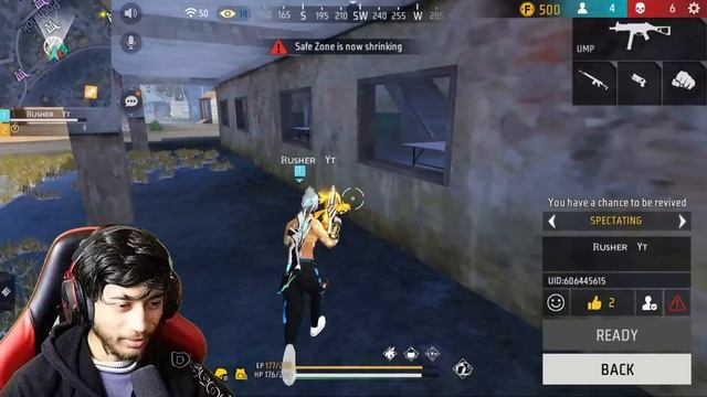 BEST UMP PLAYER OF INDIA VS Badge99 🔥 - Free Fire Max смотреть онлайн