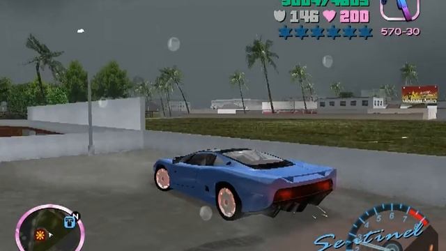 GTA VC Jaguar XJ 220 смотреть онлайн