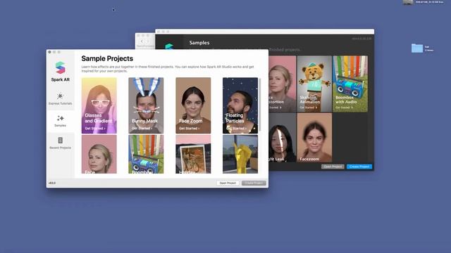 01 Spark AR Studio, versions 63 and 64 Beta смотреть онлайн