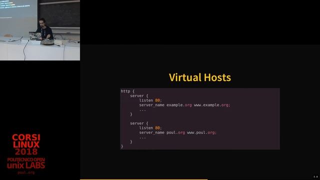 Corso amministrazione di sistema con Linux 2018 - Nginx смотреть онлайн
