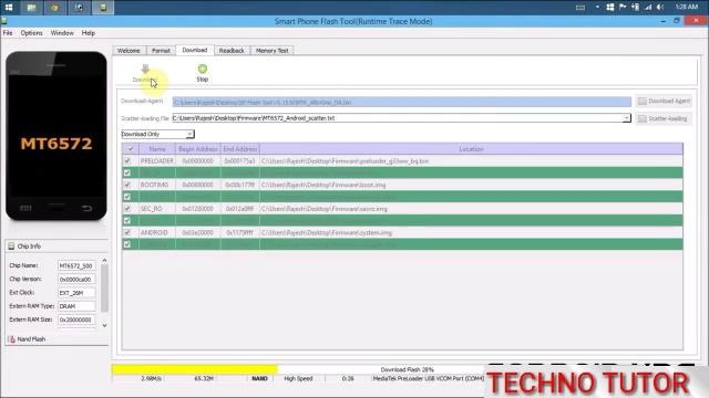 How to flash any Mediatek device through SP flash tool смотреть онлайн