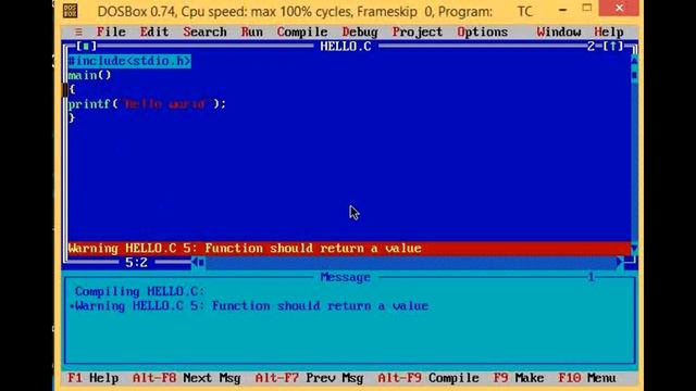 Introducing Turbo C | Malayalam tutorial смотреть онлайн