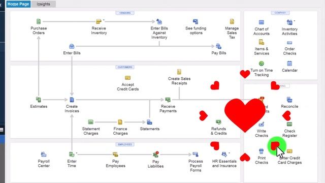 Banking Section, Company Section Shortcuts 1440 QuickBooks Desktop 2023 смотреть онлайн