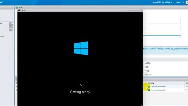 Install Windows Server 2016 in VMware ESXi 6 5 смотреть онлайн