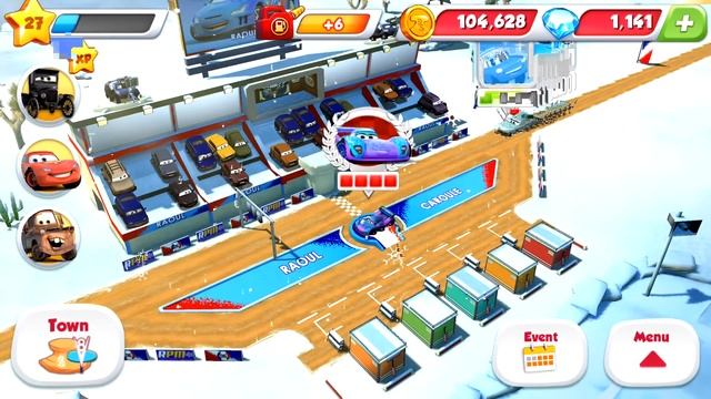 Disney Pixar Cars Fast as Lightning - Raoul Stage 3/4 vs Miguel, Carla смотреть онлайн