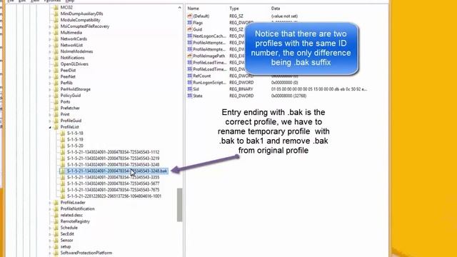 How to fix temporary profile MS Windows смотреть онлайн