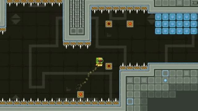 Super Mega Bot (Flash) - Играемся и украшаем собой шипы смотреть онлайн