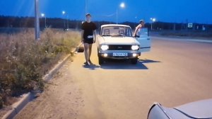 Москвич 403 Э и Москвич 2140 SL вечерняя прогулка