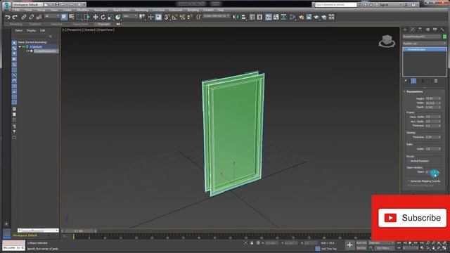 3ds max 2019#16 Creating a Pivoted Window free tutorial смотреть онлайн