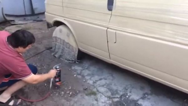 Покраска раптором. Т,4