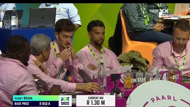 Harry Brook New Csk Player 🔥 CSA T20 League Auction Live Update смотреть онлайн