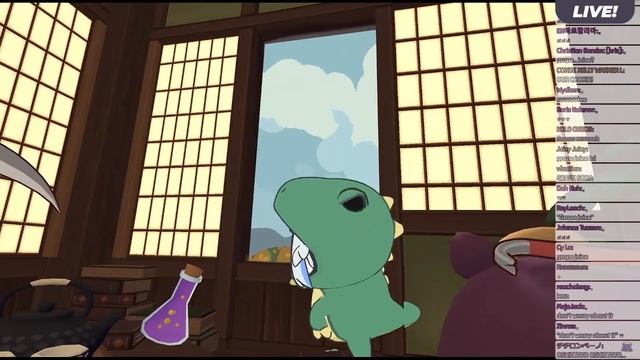 Just Dino Gura Sitting Adorably on the Window смотреть онлайн