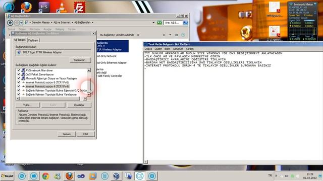 WİNDOWS 7 DNS DEİŞTİRME смотреть онлайн