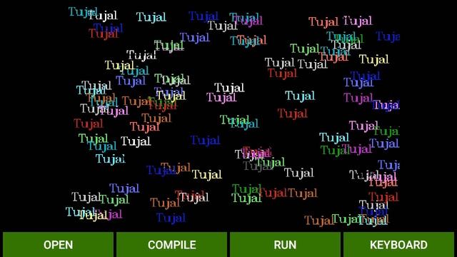 Tujal text animation in c by tujal sutar смотреть онлайн