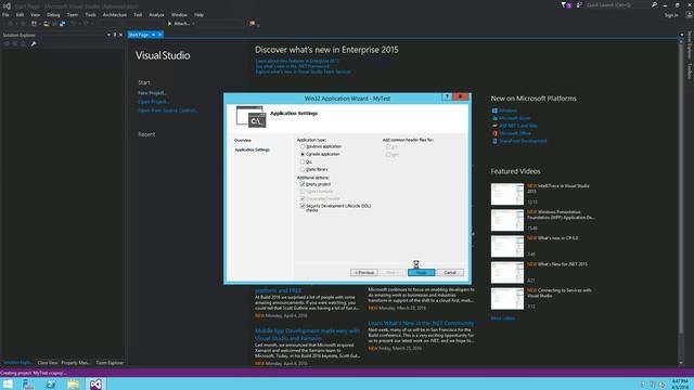 Install and test VS2015 for C++ смотреть онлайн