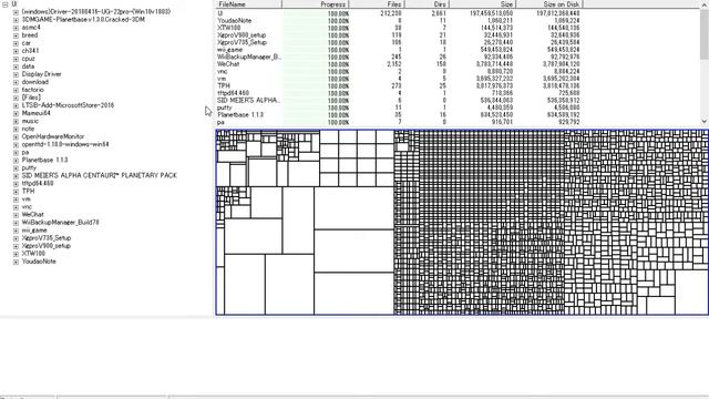 Simple Visual Block - A disk space and file size analyzer смотреть онлайн