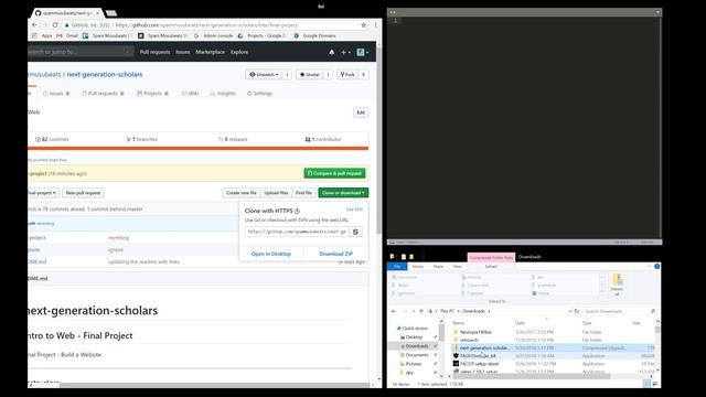 Final Project Video Cast 1: Downloading the folder смотреть онлайн