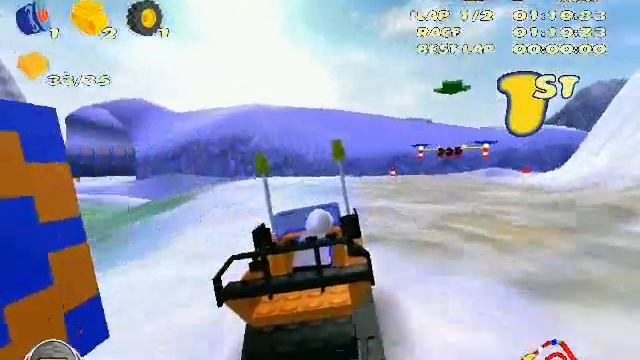 Lego Racers 2 - Boss #3 - The Berg (Arctic) смотреть онлайн