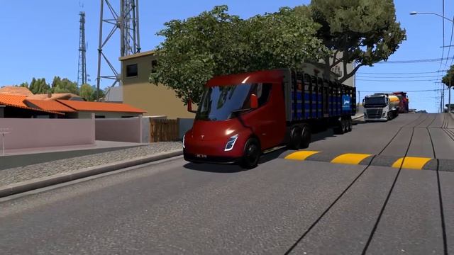 🚚 Euro Truck Simulator 2 | #133 Camion électrique Tesla ! смотреть онлайн