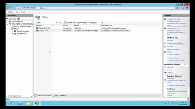 servicio WEB Y FTP en Windows server 2012 смотреть онлайн