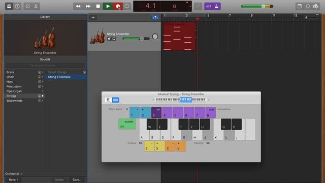 Garageband- How to record basic chords смотреть онлайн