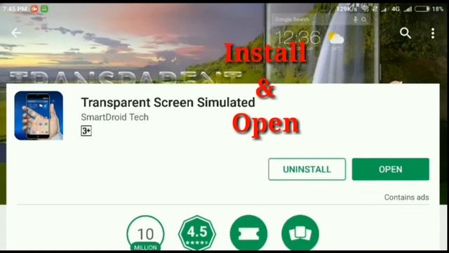Make Transparent Wallpaper For Android, For Free, смотреть онлайн