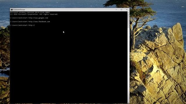 How To Open any Website via Command Prompt смотреть онлайн
