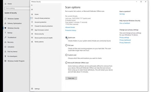 Windows Security - Windows 10 V.2004 (Updates) смотреть онлайн