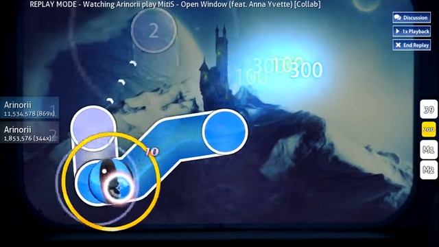 [osu!] MitiS - Open Window (feat. Anna Yvette) (Arinorii) смотреть онлайн