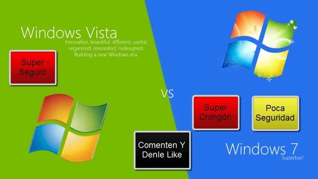 Windows 7 vs Windows Vista смотреть онлайн