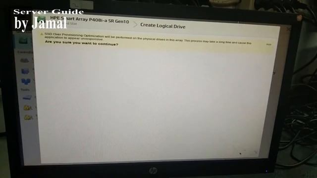 How to config RAID 0 via F10 on HPE Gen10 server смотреть онлайн