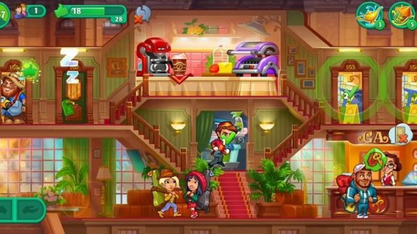 Grand Hotel Mania level 34_Golden Apple