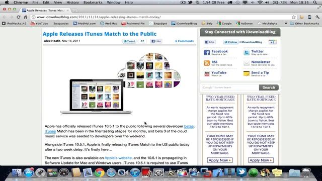 Apple Releases iTunes Match to the Public (US Only) смотреть онлайн