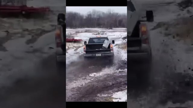 ВРЕЗАЛСЯ В ПРИЦЕП НА ПИКАПЕ #whistlindiesel #durability #нарусском #chevrolet смотреть онлайн