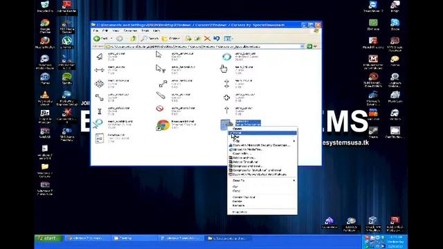 Easy Windows Vista & 7 Aero Cursors смотреть онлайн