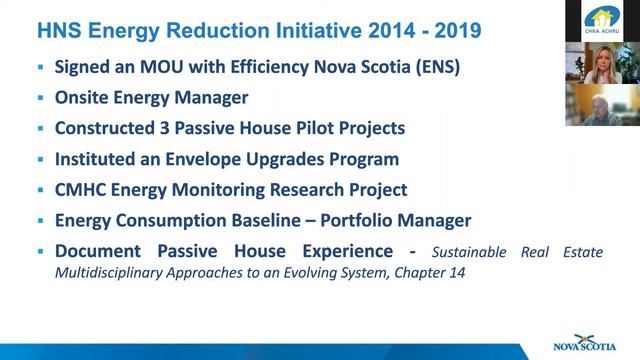 Webinar recording: Asset management and energy conservation - Housing Nova Scotia (HNS) смотреть онлайн