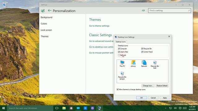 Windows 10 Where is My Computer and My Documents Desktop Icons Made By Kess256 смотреть онлайн