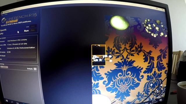 Cinebench Extreme edition on a single core Pentium 4 смотреть онлайн