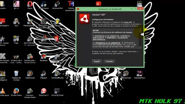 como instalar adobe air para sus button beats(MTK) смотреть онлайн