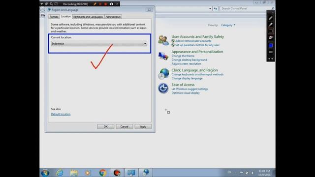 Setting Lokasi, Waktu Dan Bahasa Di Windows 7 √ смотреть онлайн