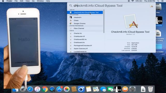 i Cloud bypass on iPhone 5S Activation lock remove on Apple With mac book смотреть онлайн