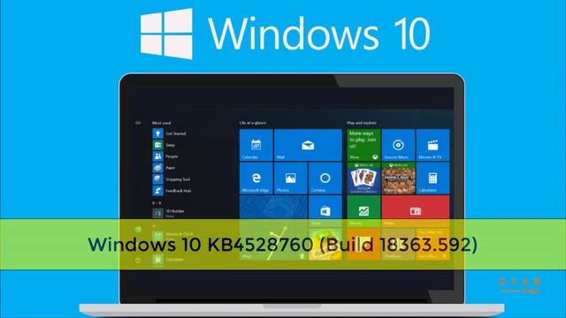 Windows 10 January 2020 Update Build 18363.592 available offline смотреть онлайн